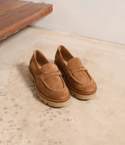 Femme Mellow Yellow Derbies, Mocassins-Mocassins velours s Joy