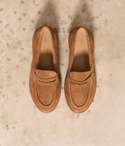 Femme Mellow Yellow Derbies, Mocassins-Mocassins velours s Joy