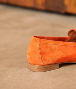 Femme Mellow Yellow Derbies, Mocassins-Mocassins velours Jamie