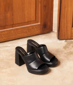 Femme Mellow Yellow Sandales-Mules cuir Thérèsa