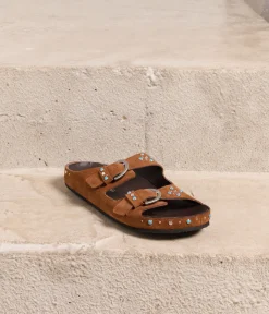 Femme Mellow Yellow Sandales-Mules cloutées Mambo