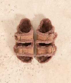 Femme Mellow Yellow Sandales, Mules-Mules fourrées Zven