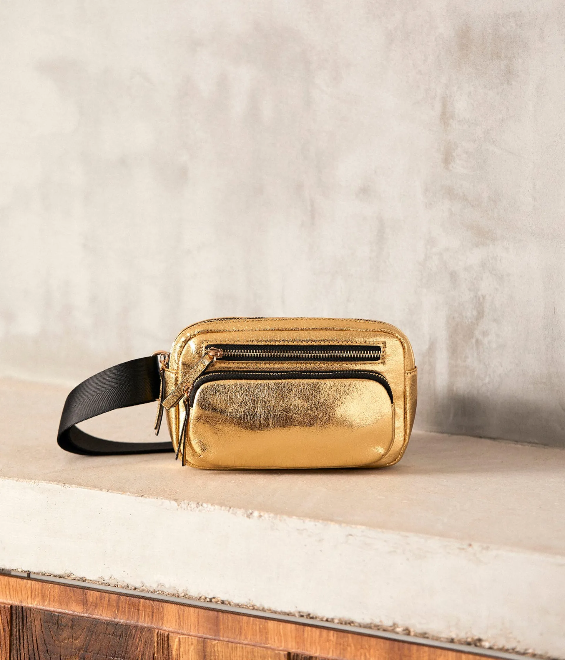 Mellow Yellow Sacs, Pochettes-Sac banane doré Cassy