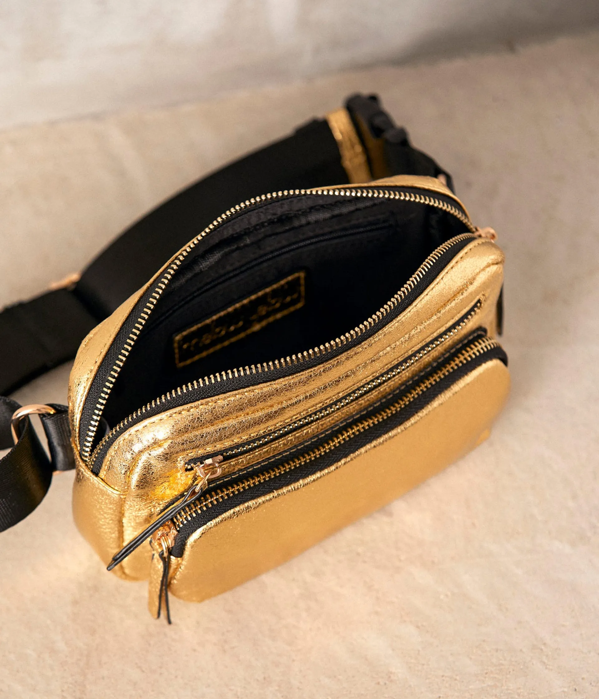 Mellow Yellow Sacs, Pochettes-Sac banane doré Cassy