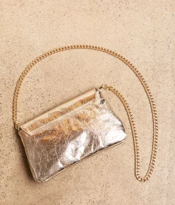 Mellow Yellow Sacs, Pochettes-Sac cuir froissé Martine