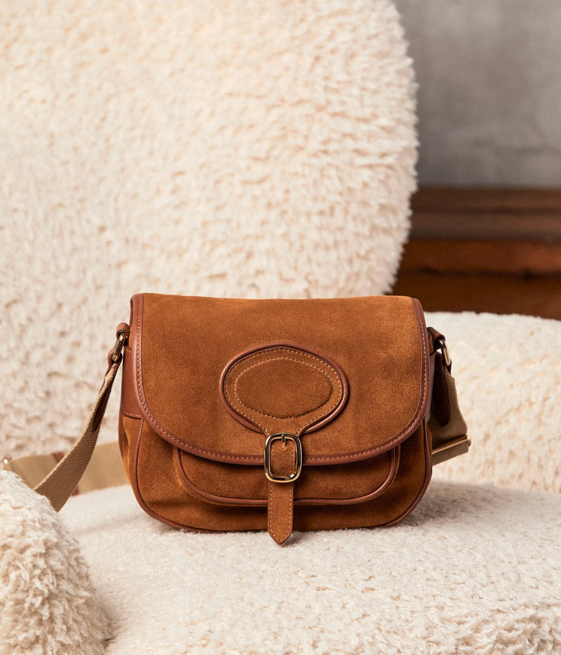 Mellow Yellow Sacs, Pochettes-Sac cuir velours Antsa