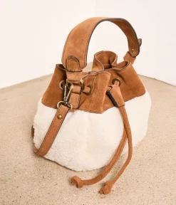 Mellow Yellow Sacs, Pochettes-Sac seau écru Folk