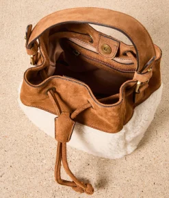 Mellow Yellow Sacs, Pochettes-Sac seau écru Folk