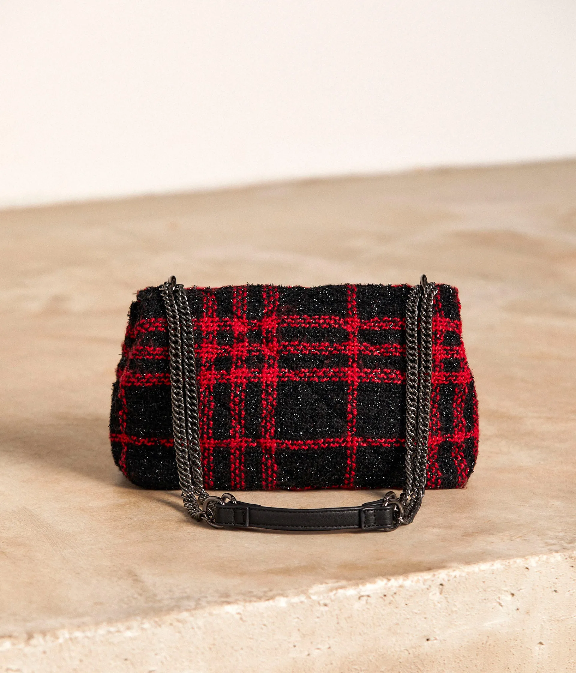 Mellow Yellow Sacs, Pochettes-Sac tweed bicolore Aume