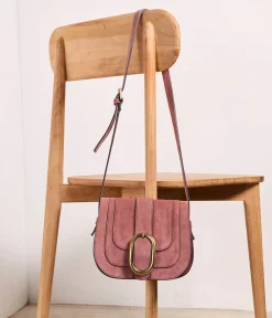 Mellow Yellow Sacs, Pochettes-Sac velours rose Sybilla