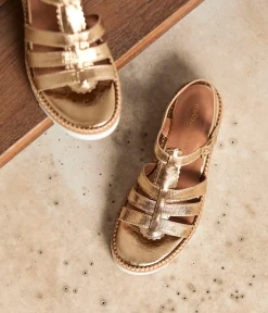 Femme Mellow Yellow Sandales-Sandale cuir dé Isidole