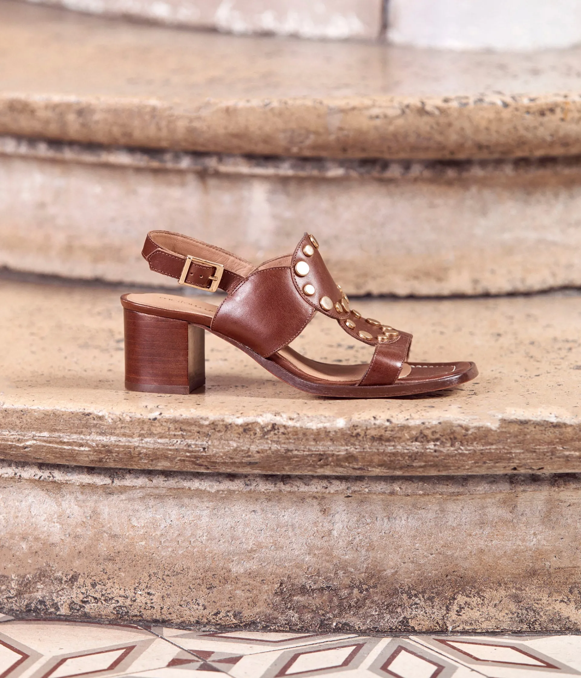 Femme Mellow Yellow Sandales-Sandales à talon Maya