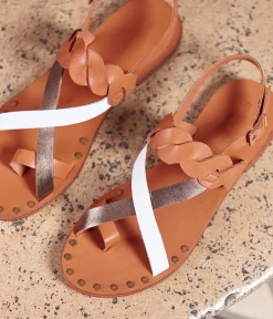 Femme Mellow Yellow Sandales-Sandales bicolores Eryn