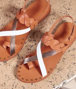 Femme Mellow Yellow Sandales-Sandales bicolores Eryn