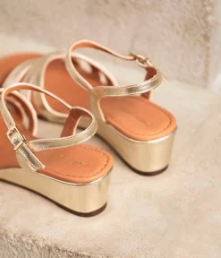 Femme Mellow Yellow Sandales-Sandales compensées dées Neil