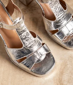 Femme Mellow Yellow Sandales-Sandales cuir é Aude