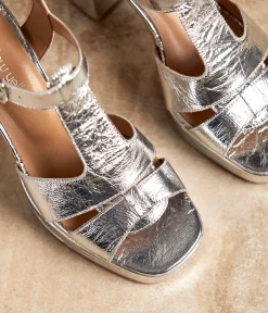 Femme Mellow Yellow Sandales-Sandales cuir é Aude