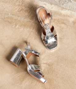 Femme Mellow Yellow Sandales-Sandales cuir é Aude