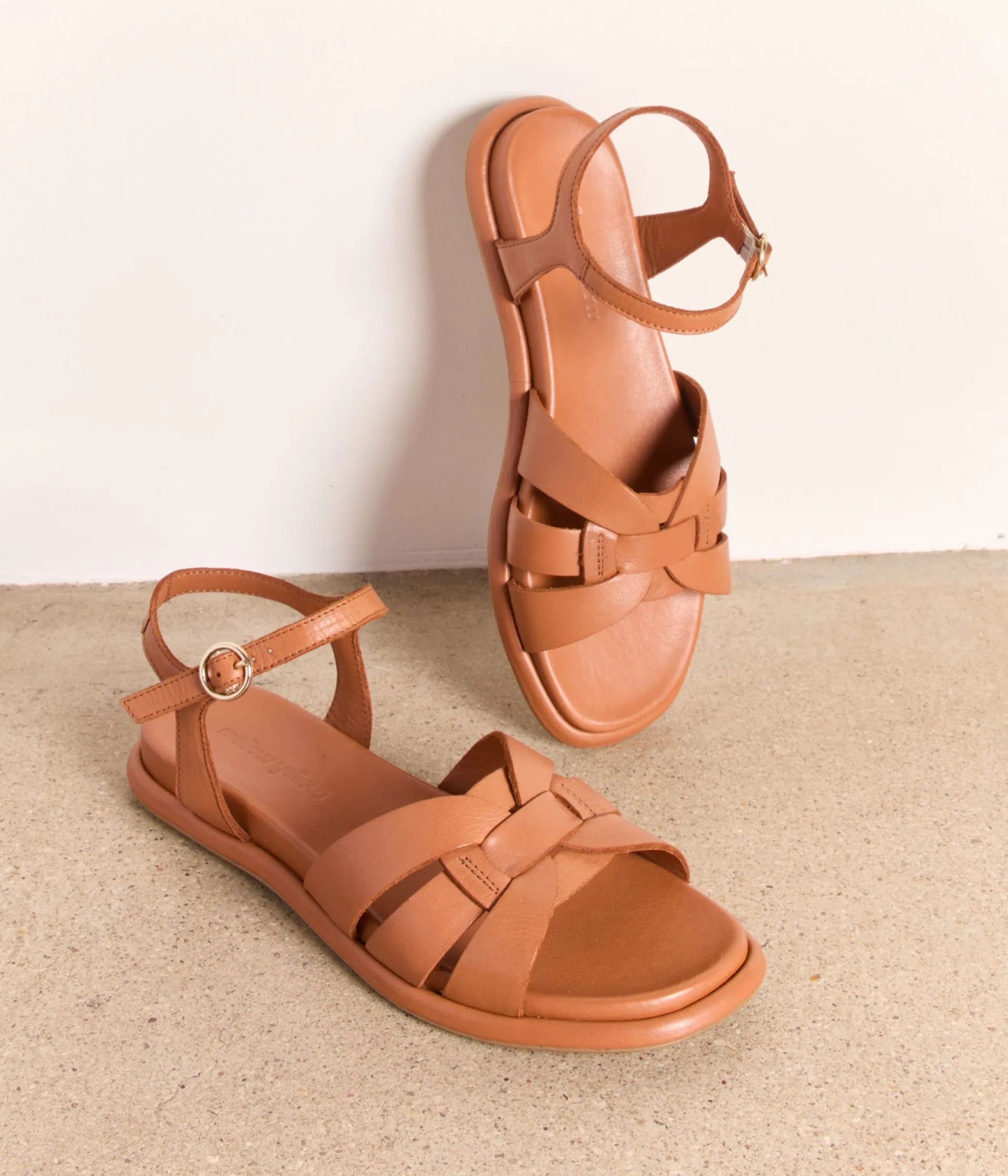 Femme Mellow Yellow Sandales-Sandales cuir Velina