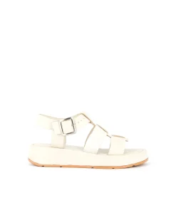 Femme Mellow Yellow Sandales, Mules-Sandales cuir écru Billie