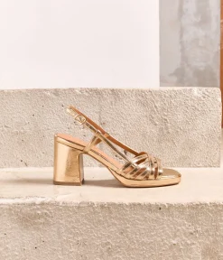 Femme Mellow Yellow Sandales-Sandales cuir dé June