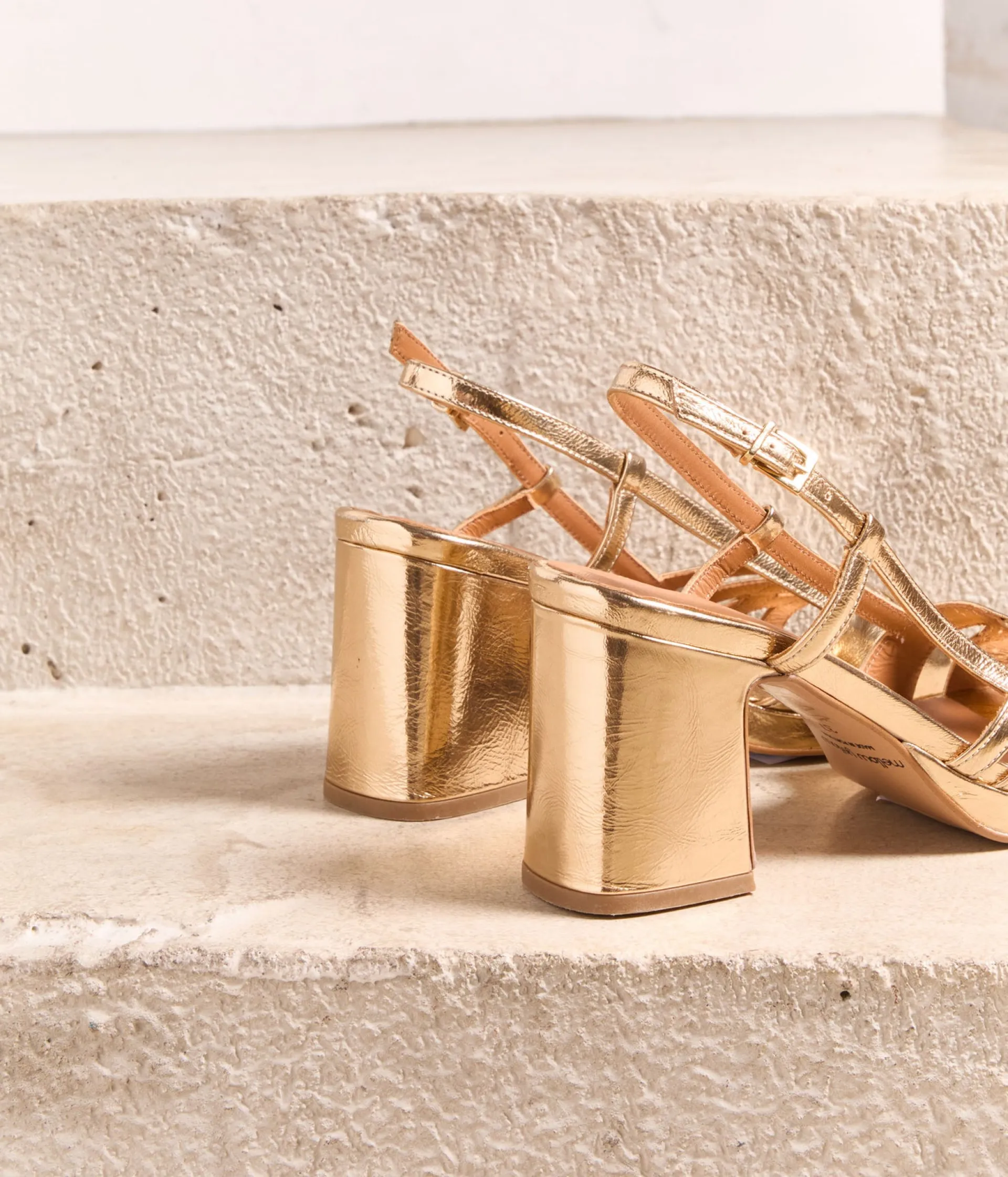 Femme Mellow Yellow Sandales-Sandales cuir dé June