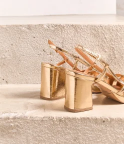 Femme Mellow Yellow Sandales-Sandales cuir dé June