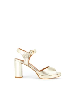 Femme Mellow Yellow Sandales-Sandales cuir dé Sergia