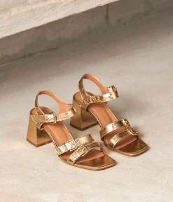 Femme Mellow Yellow Sandales-Sandales cuir Maréva