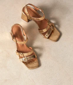 Femme Mellow Yellow Sandales-Sandales cuir Maréva