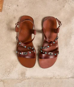 Femme Mellow Yellow Sandales-Sandales en cuir Charlie