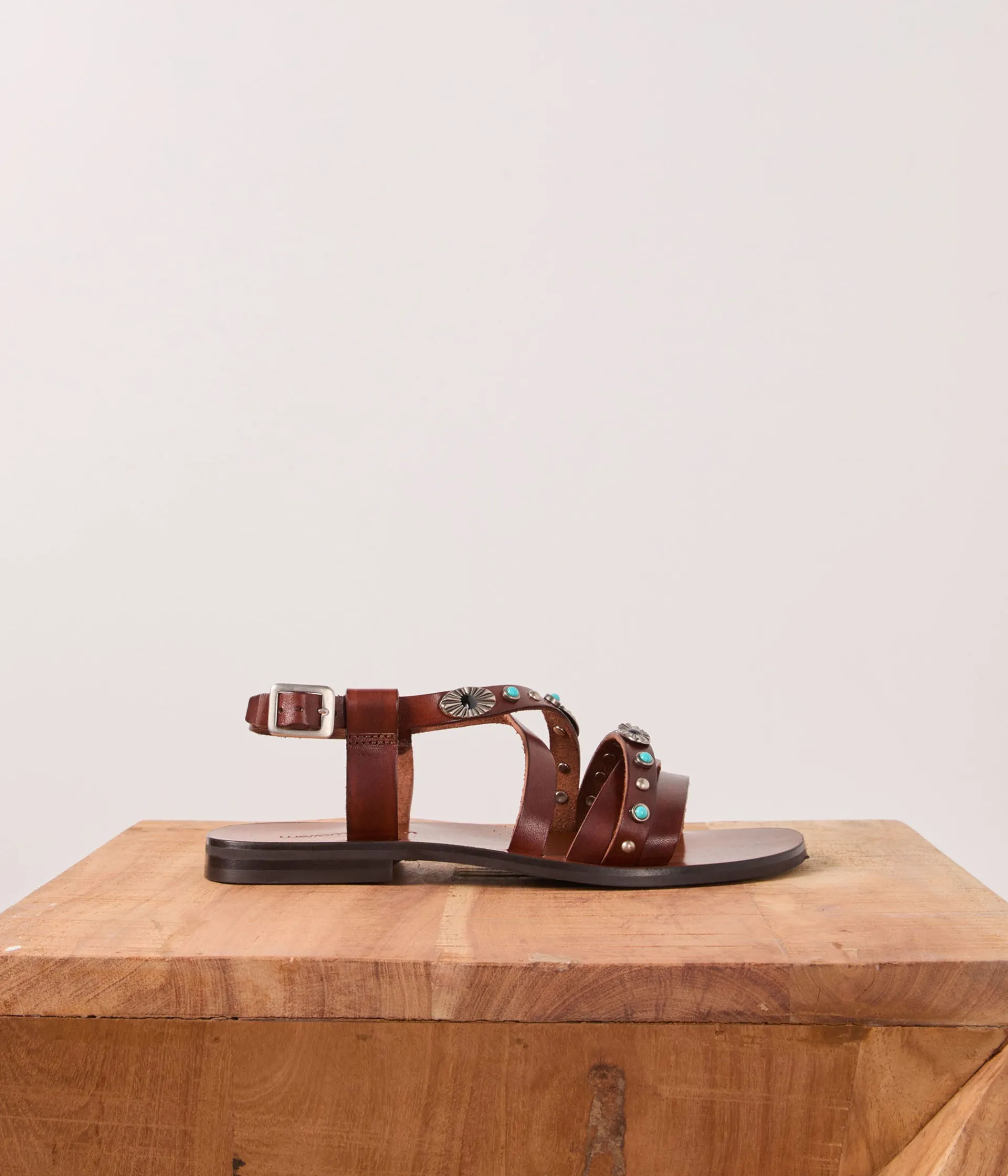 Femme Mellow Yellow Sandales-Sandales en cuir Charlie