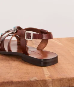 Femme Mellow Yellow Sandales-Sandales en cuir Charlie