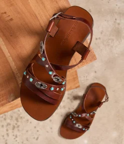 Femme Mellow Yellow Sandales-Sandales en cuir Charlie