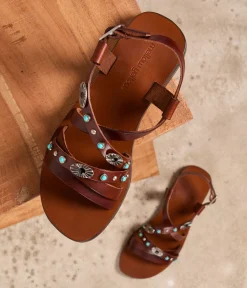 Femme Mellow Yellow Sandales-Sandales en cuir Charlie