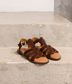 Femme Mellow Yellow Sandales-Sandales léopard Isadora