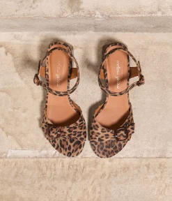 Femme Mellow Yellow Sandales, Mules-Sandales léopard Maggy