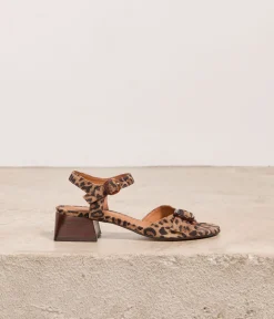 Femme Mellow Yellow Sandales, Mules-Sandales léopard Maggy