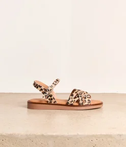 Femme Mellow Yellow Sandales, Mules-Sandales motif léopard Idylle