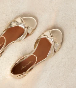 Femme Mellow Yellow Sandales, Mules-Sandales plates dées Bétina