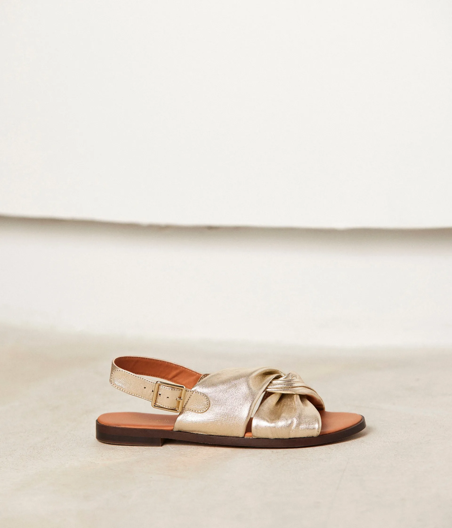 Femme Mellow Yellow Sandales, Mules-Sandales plates dées Hazel