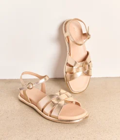 Femme Mellow Yellow Sandales-Sandales plates dées Velina