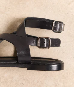 Femme Mellow Yellow Sandales, Mules-Sandales plates es Gisla