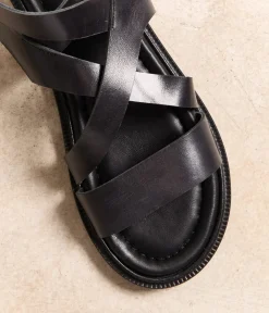 Femme Mellow Yellow Sandales, Mules-Sandales plates es Gisla