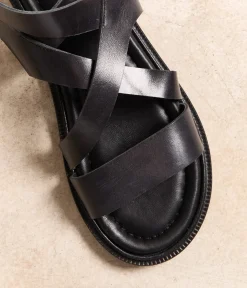 Femme Mellow Yellow Sandales, Mules-Sandales plates es Gisla