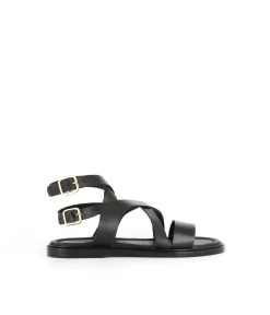 Femme Mellow Yellow Sandales, Mules-Sandales plates es Gisla