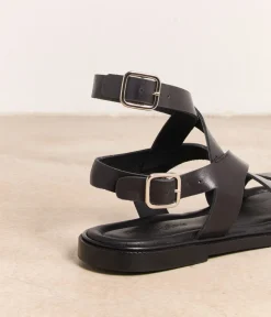 Femme Mellow Yellow Sandales, Mules-Sandales plates es Gisla