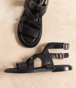 Femme Mellow Yellow Sandales, Mules-Sandales plates es Gisla