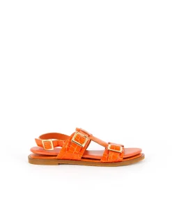 Femme Mellow Yellow Sandales-Sandales plates Nikki