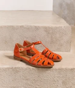 Femme Mellow Yellow Sandales-Sandales plates Valentine